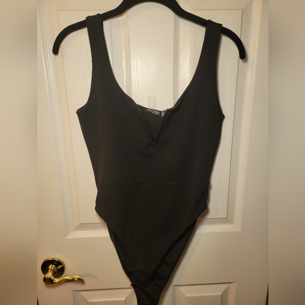 Nasty Gal V neck bodysuit